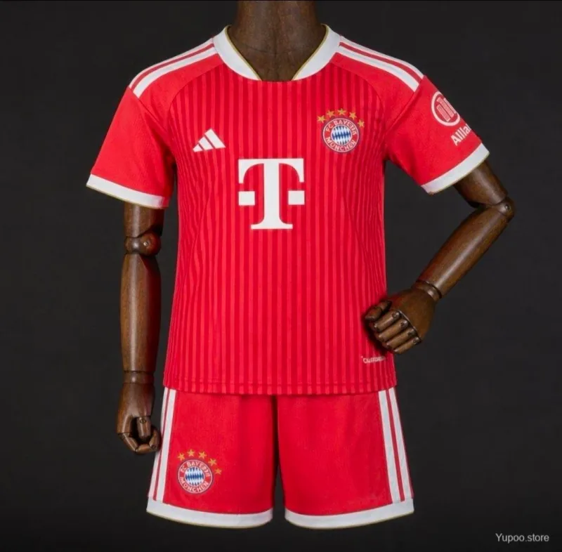 Bayern Munich Home Kit 26/27 - Kids - Free Personalisation + Patches!