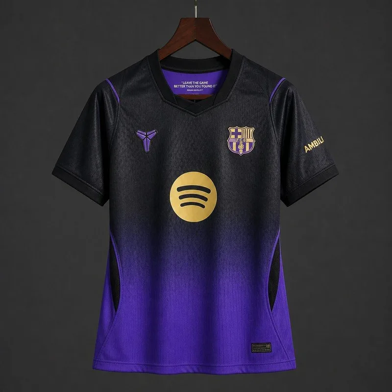 26/27 Women Barcelona Away Purple Jersey - Adults - Free Personalisation + Patches! - Adults - Free Personalisation + Patches!