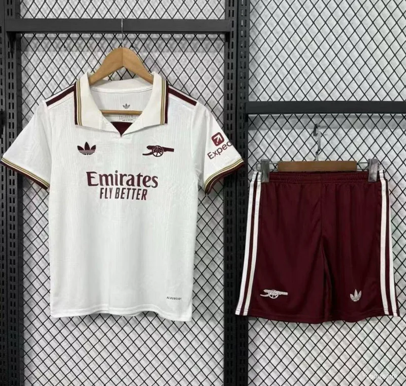 Arsenal Third Kit 25/26 - Kids - Free Personalisation + Patches!