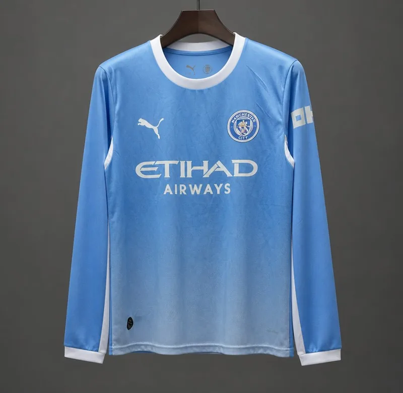 26/27 Manchester City Home Long Sleeve Jersey