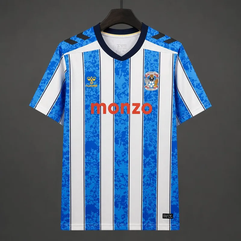 26/27 Coventry City Home Sky Blue Jersey