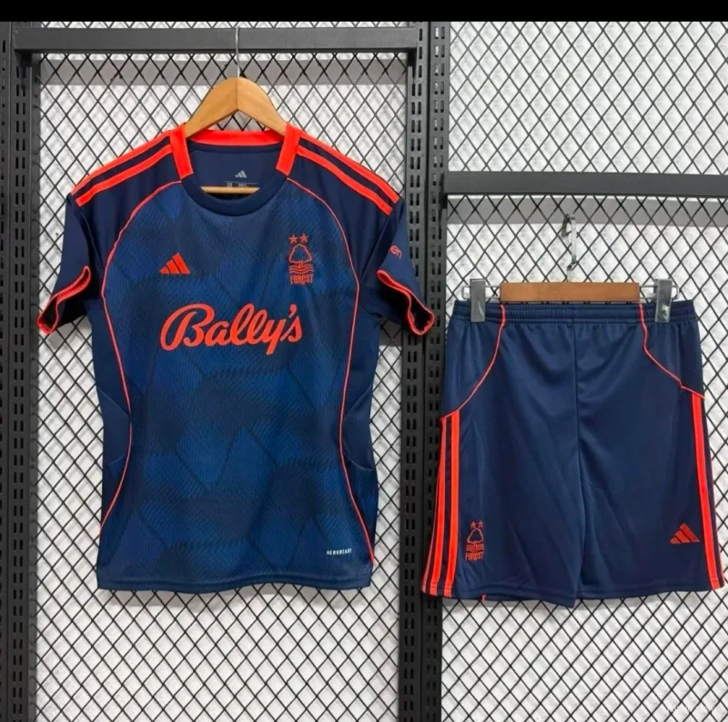 Nottingham Forest Third Kit 25/26 - Kids - Free Personalisation + Patches!