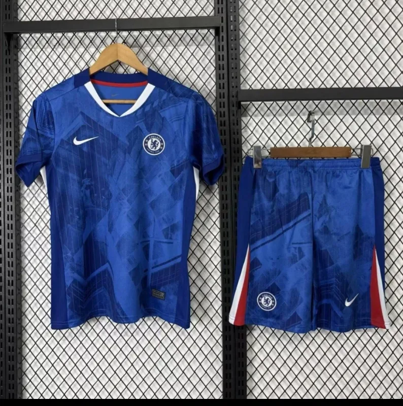 Chelsea Home Kit 25/26 - Kids - Free Personalisation + Patches!