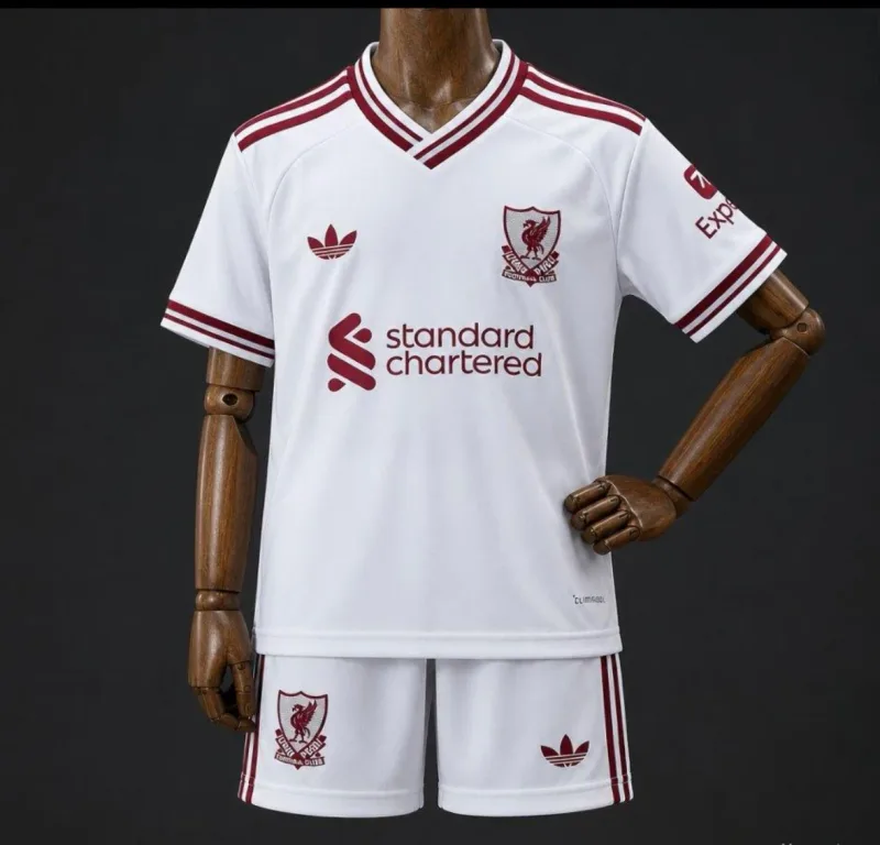 Liverpool Away Kit 26/27 - Kids - Free Personalisation + Patches!