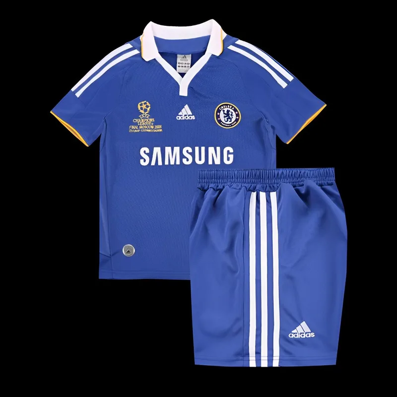 Retro Kids 07/08 Chelsea Home Champion Jersey