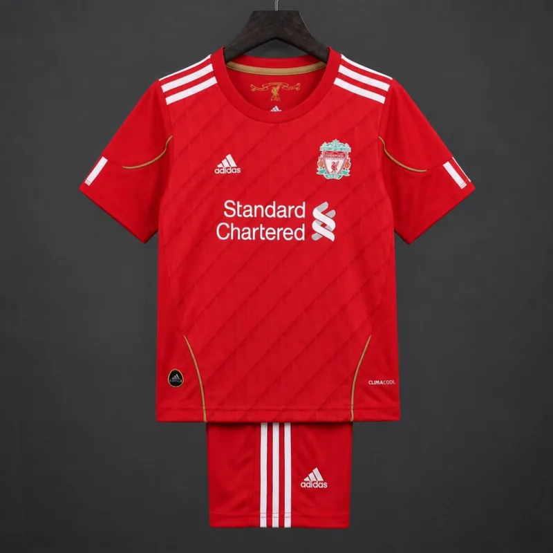 Retro Kids 2010 Liverpool Home Jersey