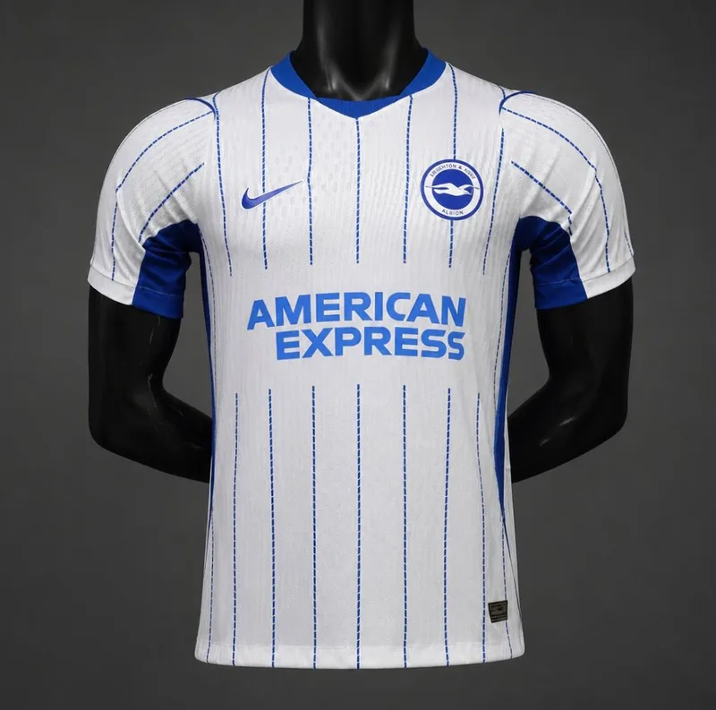 26/27 Brighton Hove Albion Away White Jersey Skin Fit