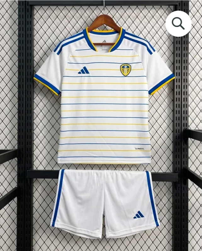 Leeds United Home Kit 26/27 - Kids - Free Personalisation + Patches!