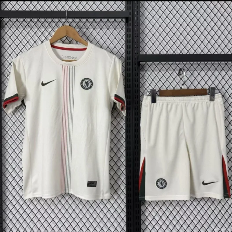 Chelsea Away Kit Fan 25/26 - Kids - Free Personalisation + Patches!