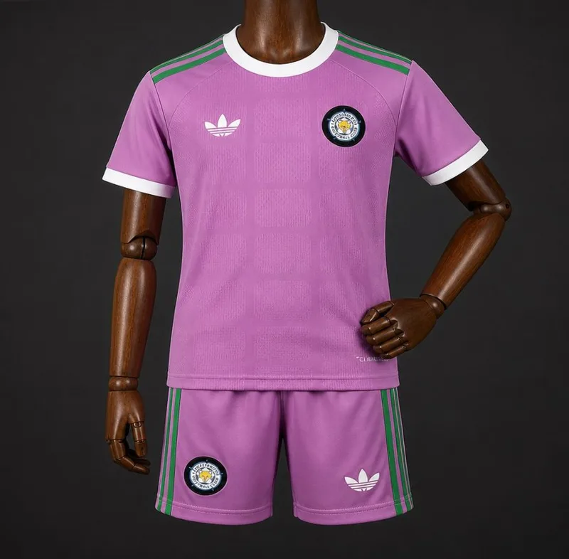26/27 Kids Leeds United Goalkeeper Away Purple Jersey - Kids - Free Personalisation + Patches!