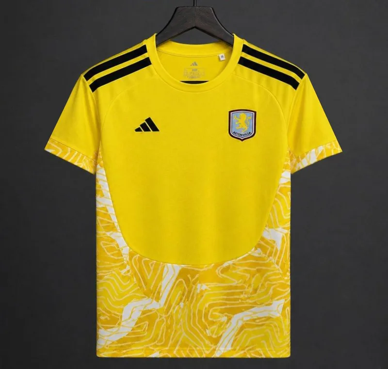 26/27 Mens Aston Villa Goalkeeper Yellow Jersey