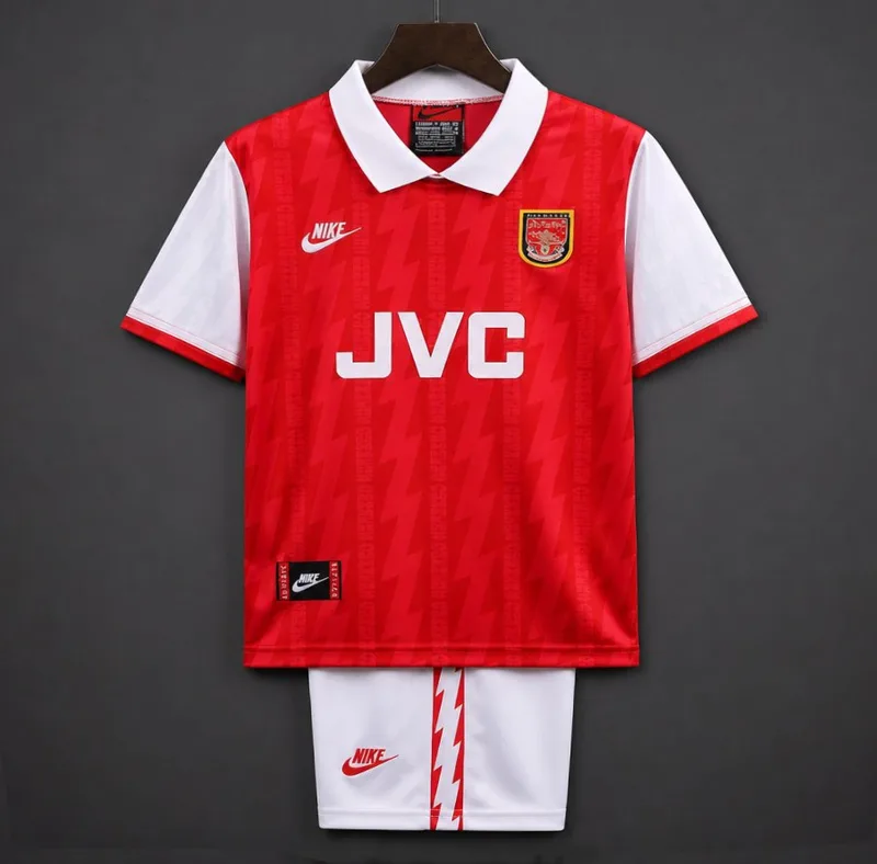 Retro Kids 94/96 Arsenal Home Jersey Kit