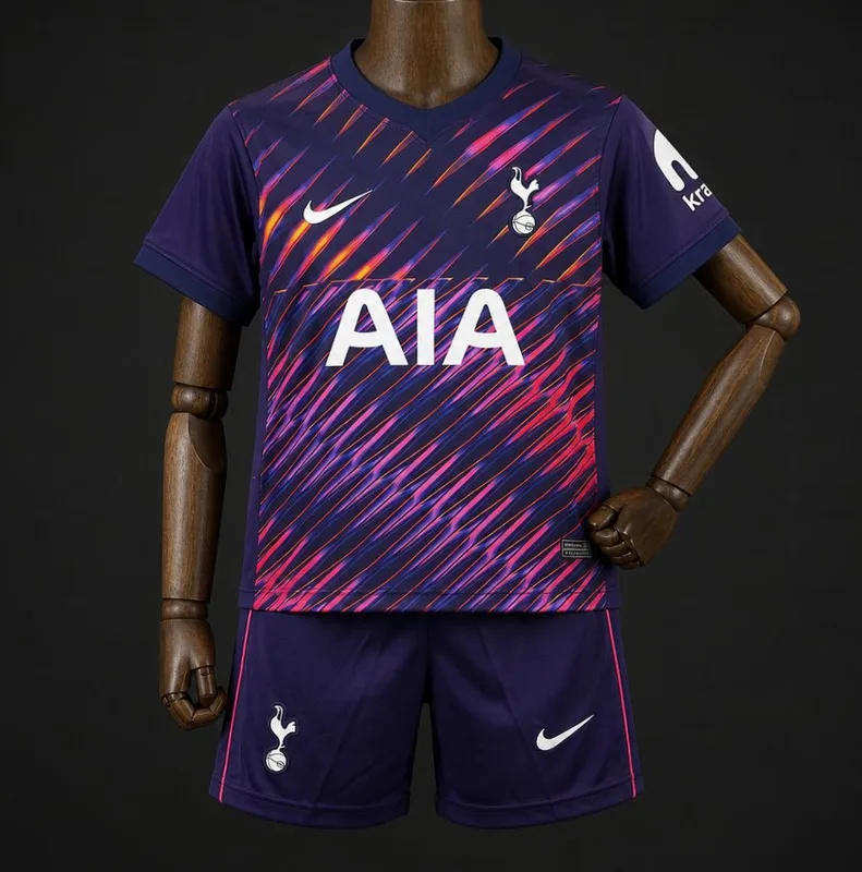 26/27 Kids Tottenham Hotspur Away Jersey - Kids - Free Personalisation + Patches!