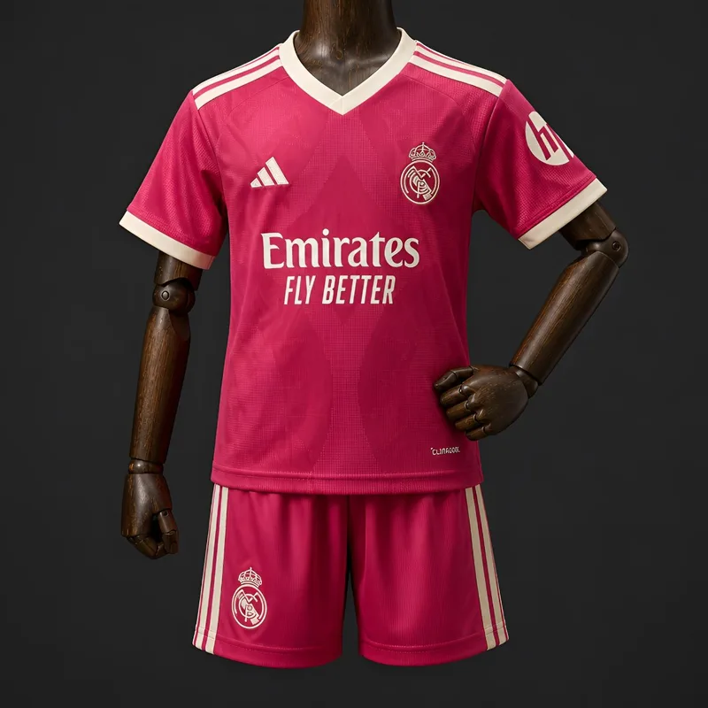 26/27 Kids Real Madrid Third Jersey Kit - Kids - Free Personalisation + Patches!