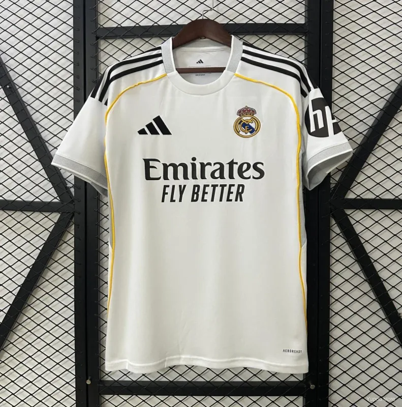 Real Madrid Home Shirt 25/26