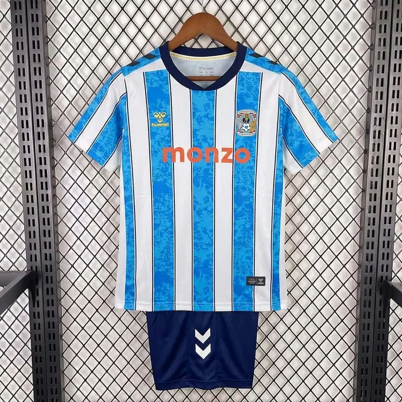 Coventry City 2026-27 Home Kids Kit - Kids - Free Personalisation + Patches!