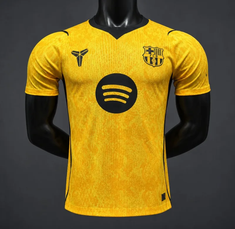 26/27 Barcelona Lamine Yamal x Kobe Bryant Special Jersey Skin Fit - Adults - Free Personalisation + Patches!