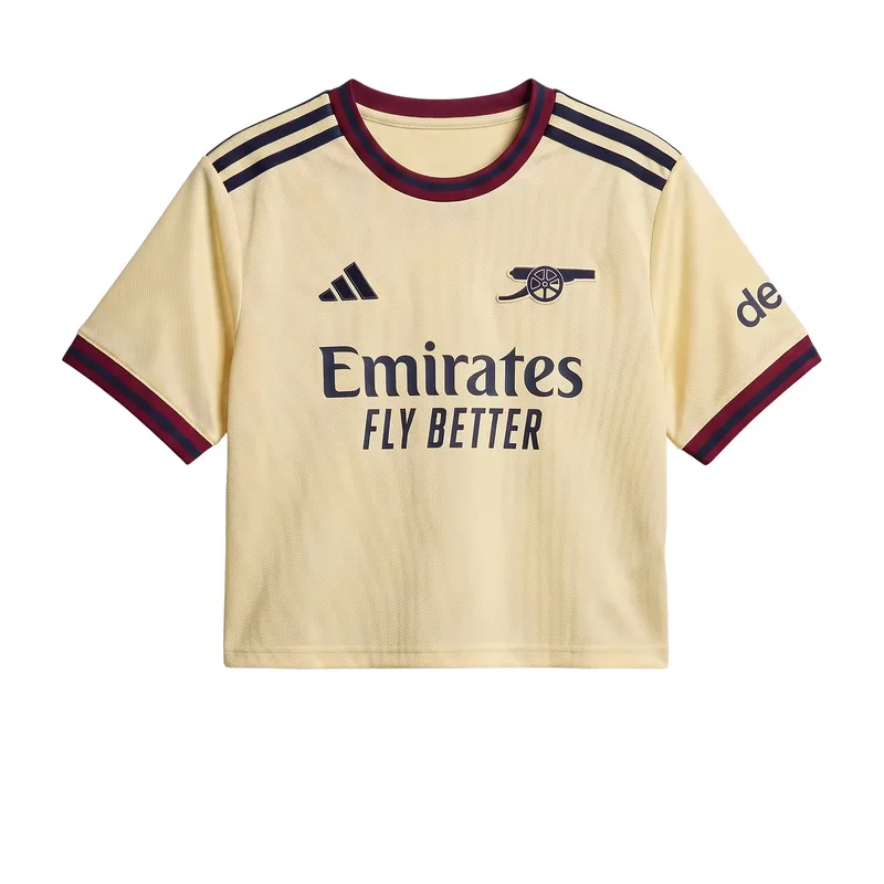 Arsenal Women's 3rd Kit Shirts Crop Top 26/27 Season - FREE PERSONALIZED