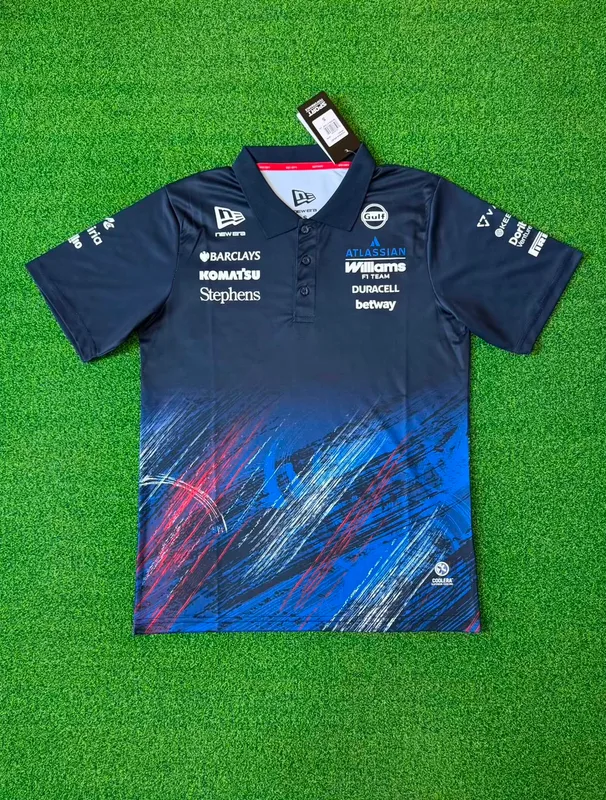 Formula One Williams Racing Collar New Era Replica Collared Team Polo