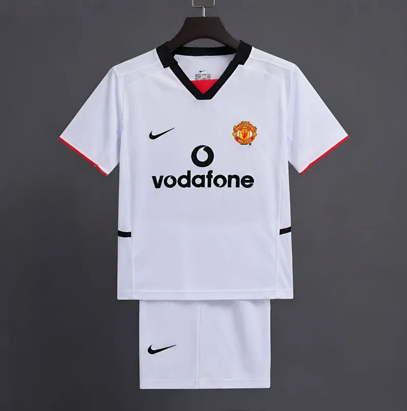 Retro 02/03 Kids Manchester United Away Jersey