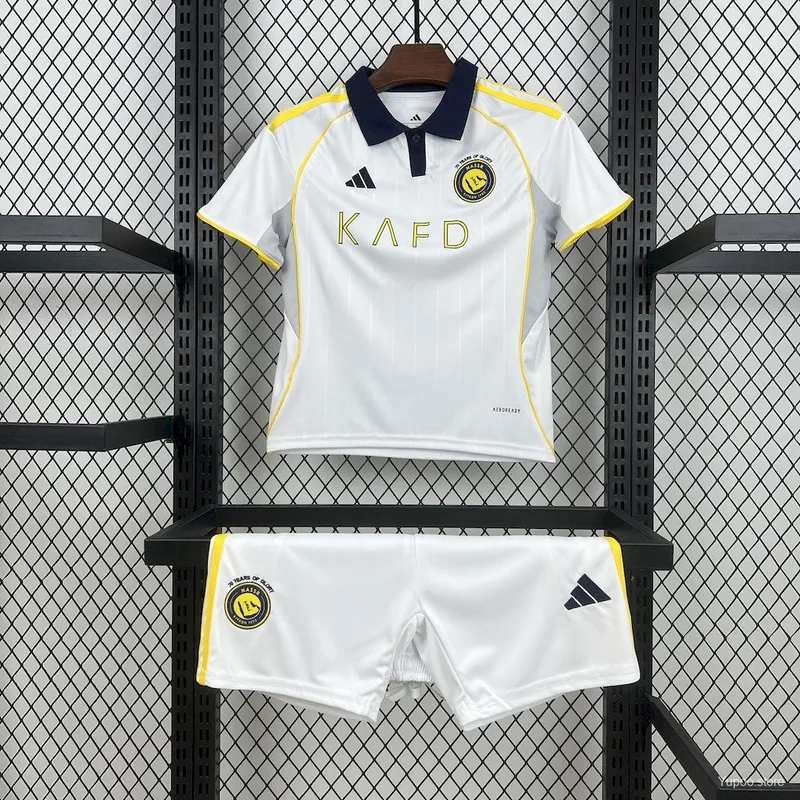 Al-Nassr Third Kit 25/26 - Kids - Free Personalisation + Patches!