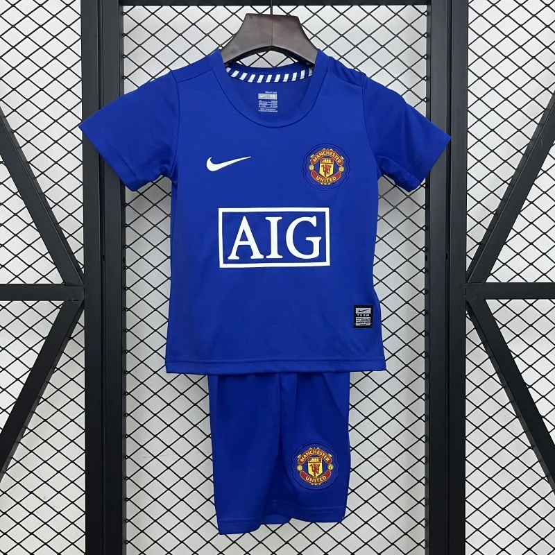 Retro 08/09 Kids Manchester United Away Size Jersey