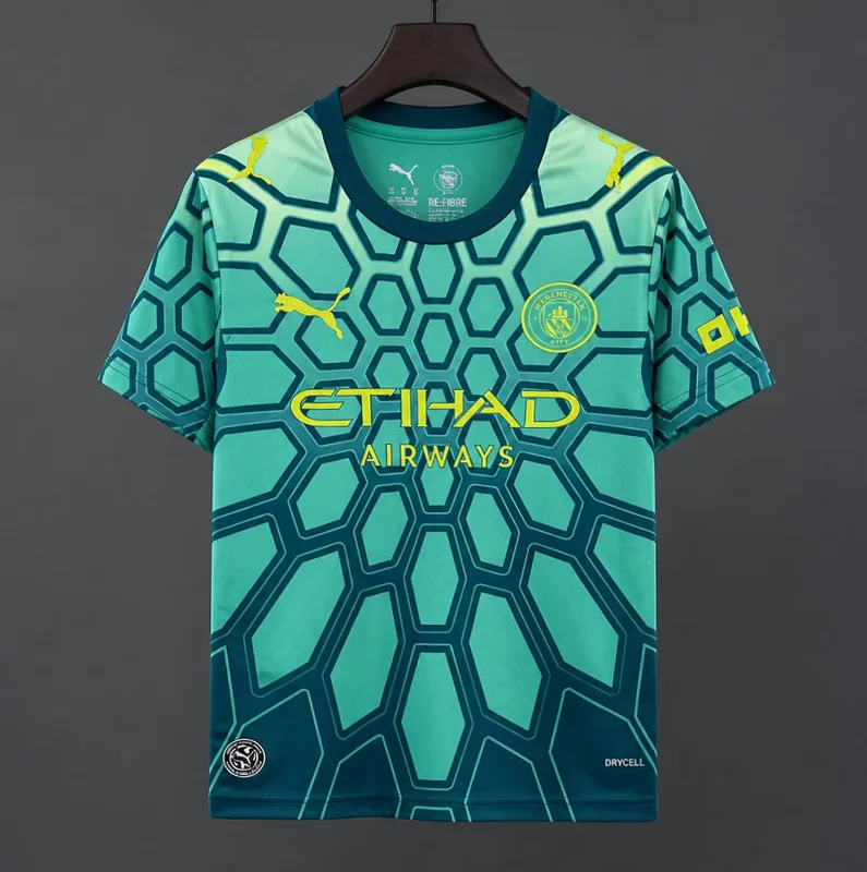 26/27 Manchester City Vibrant Green Goalkeeper Jersey