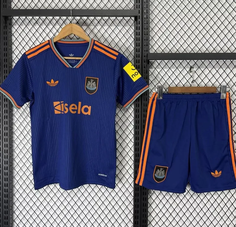 Newcastle United Away Kit 25/26 - Kids - Free Personalisation + Patches!