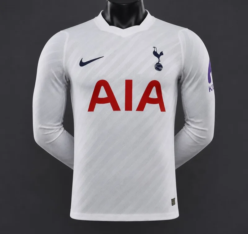 26/27 Tottenham Hotspur Home Long Sleeve Jersey Skin Fit
