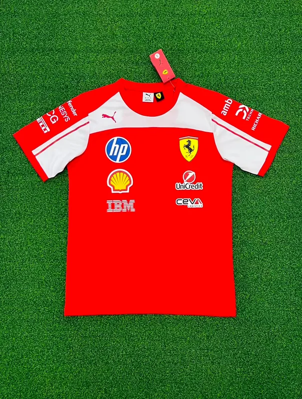 Formula One Scuderia Ferrari 2026 Team T-Shirt - Red