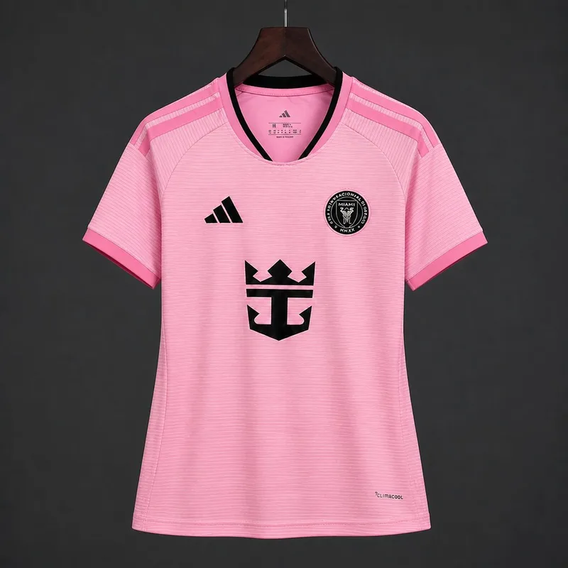 26/27 Women Inter Miami Home Pink Jersey - Adults - Free Personalisation + Patches