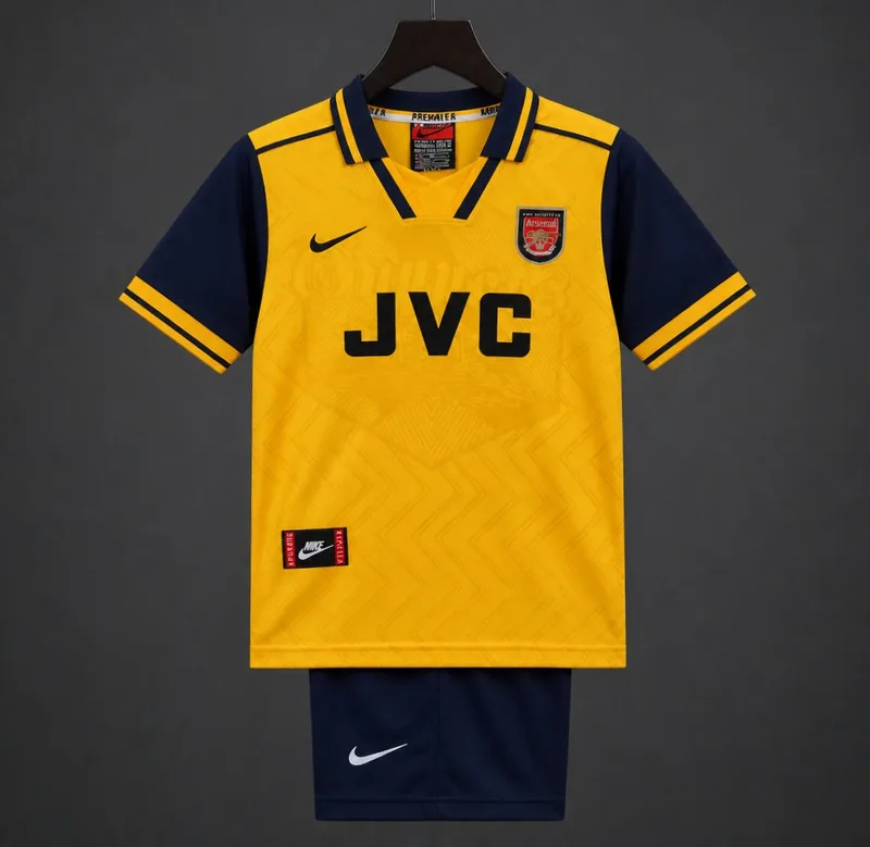 Retro Kids 96/97 Arsenal Away Jersey Kit