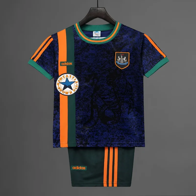 Retro 97/98 Kids Newcastle United Away Jersey Kit