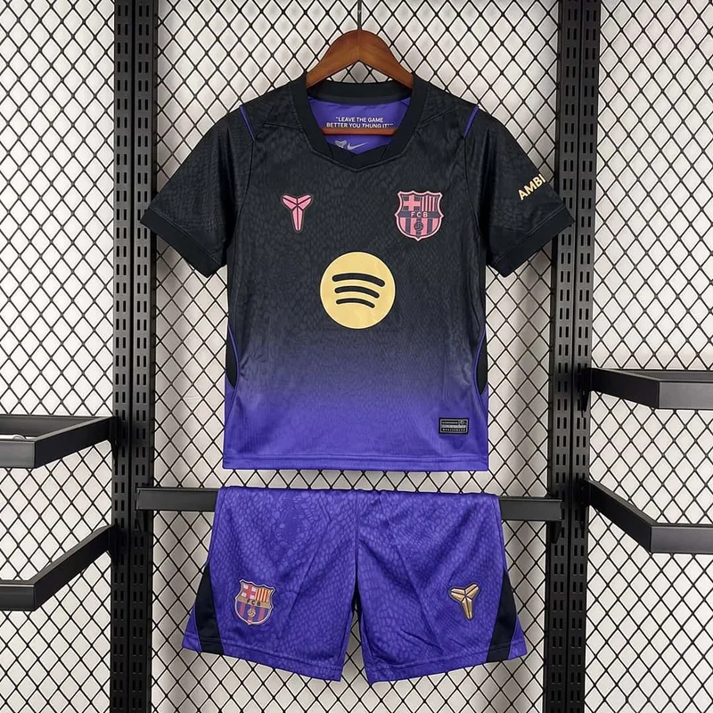 Barcelona 26/27 Away Kids Kit - Kids - Free Personalisation + Patches!