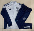 Arsenal White/Blue Tracksuit - Kids and adults Sizes