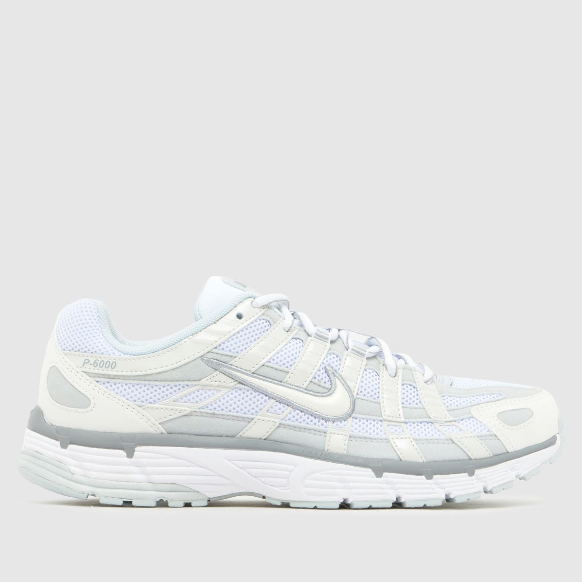 Nike P-6000 White Trainers