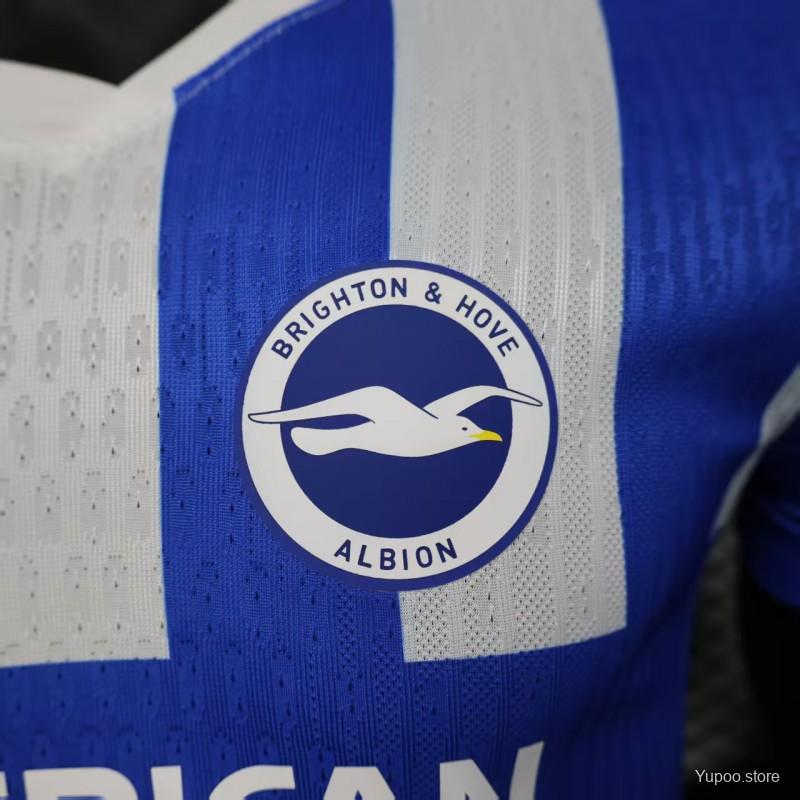 Brighton & Hove Albion Home Shirt 25/26 Fan Version - Adults