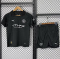 Manchester City Away Kit 25/26 Fan Edition - Kids - Free Personalisation + Patches!