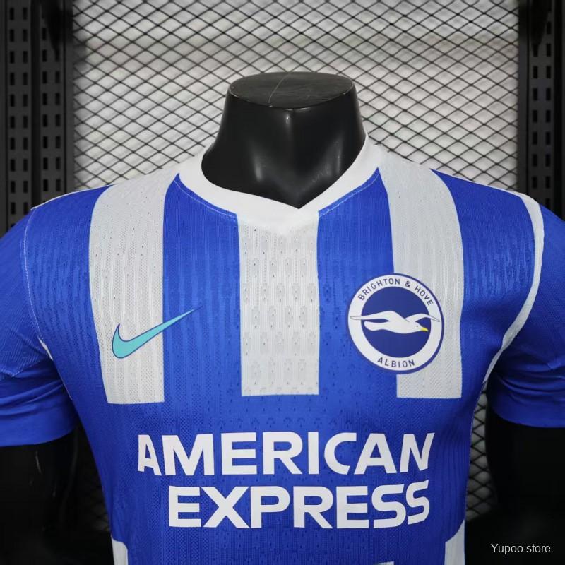 Brighton & Hove Albion Home Shirt 25/26 Fan Version - Adults