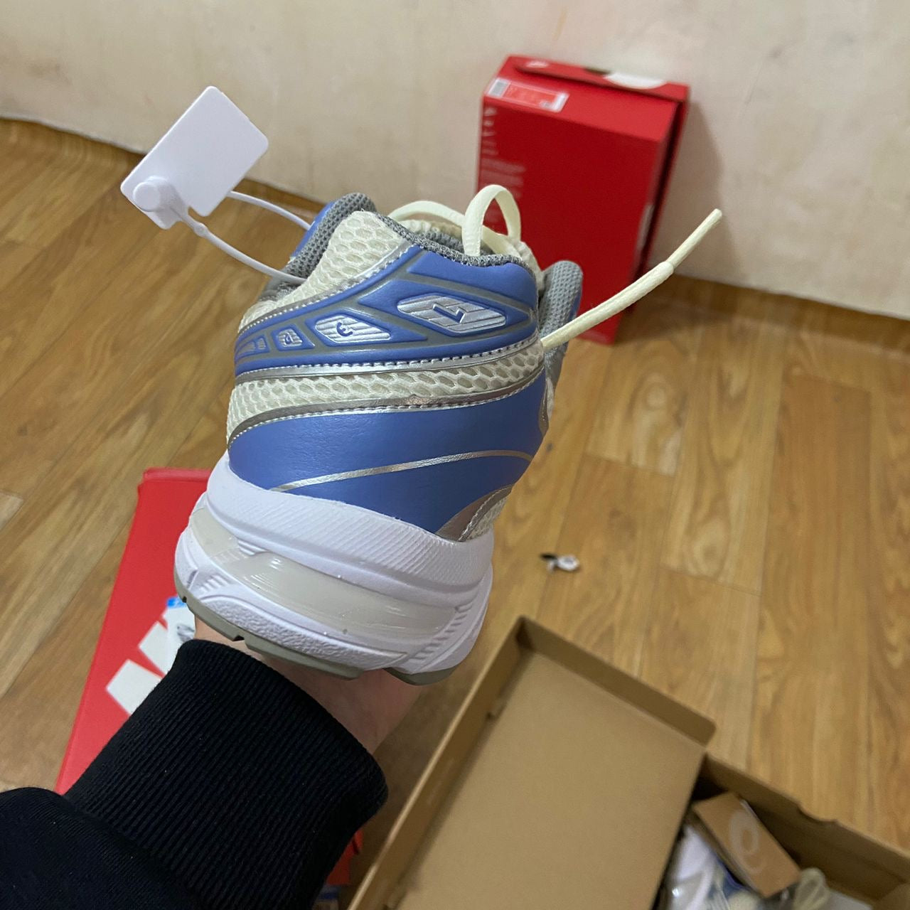ASICS Gel 1130 Blue Cream/White Trainers