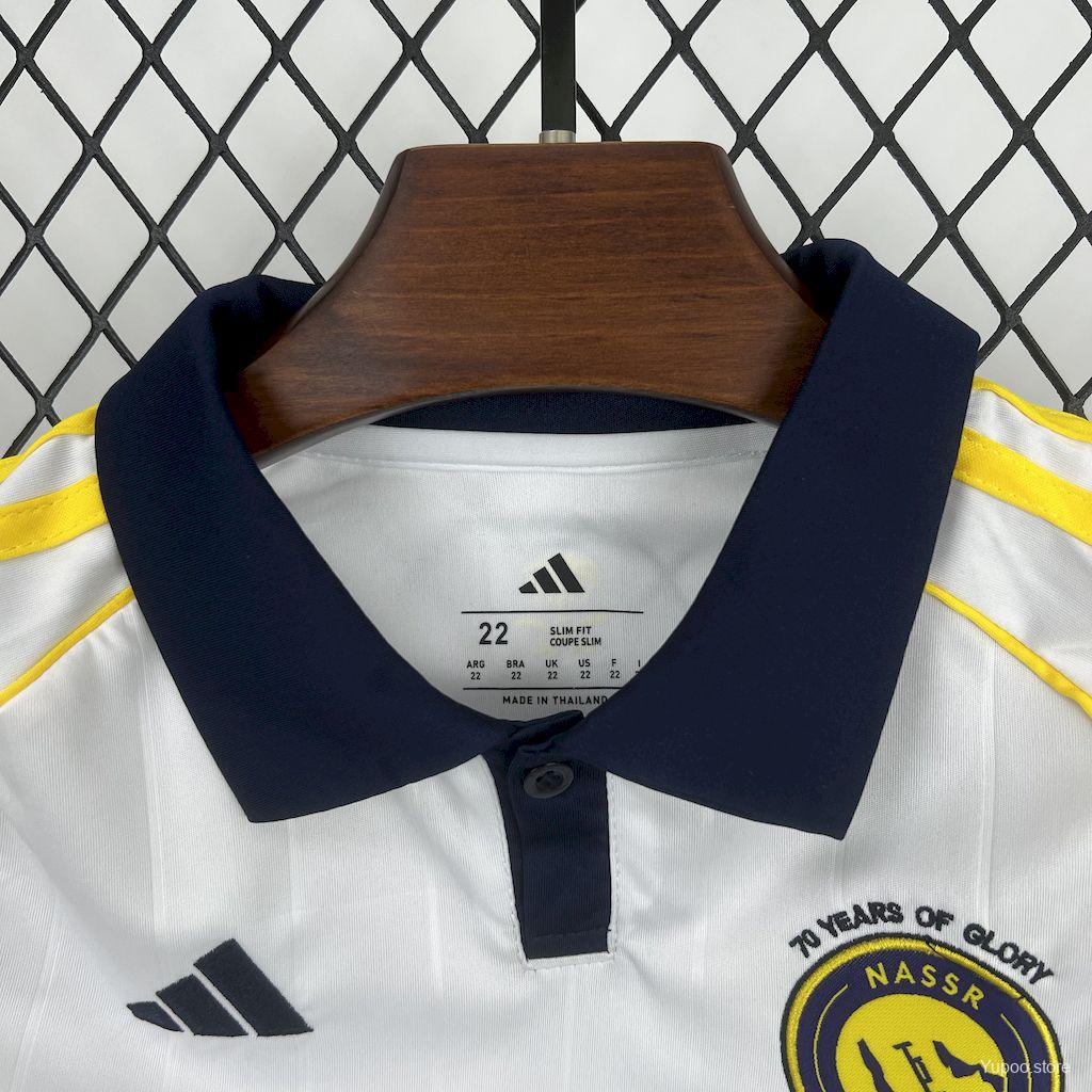Al-Nassr Third Kit 25/26 Fan Version - Kids - Free Personalisation + Patches!