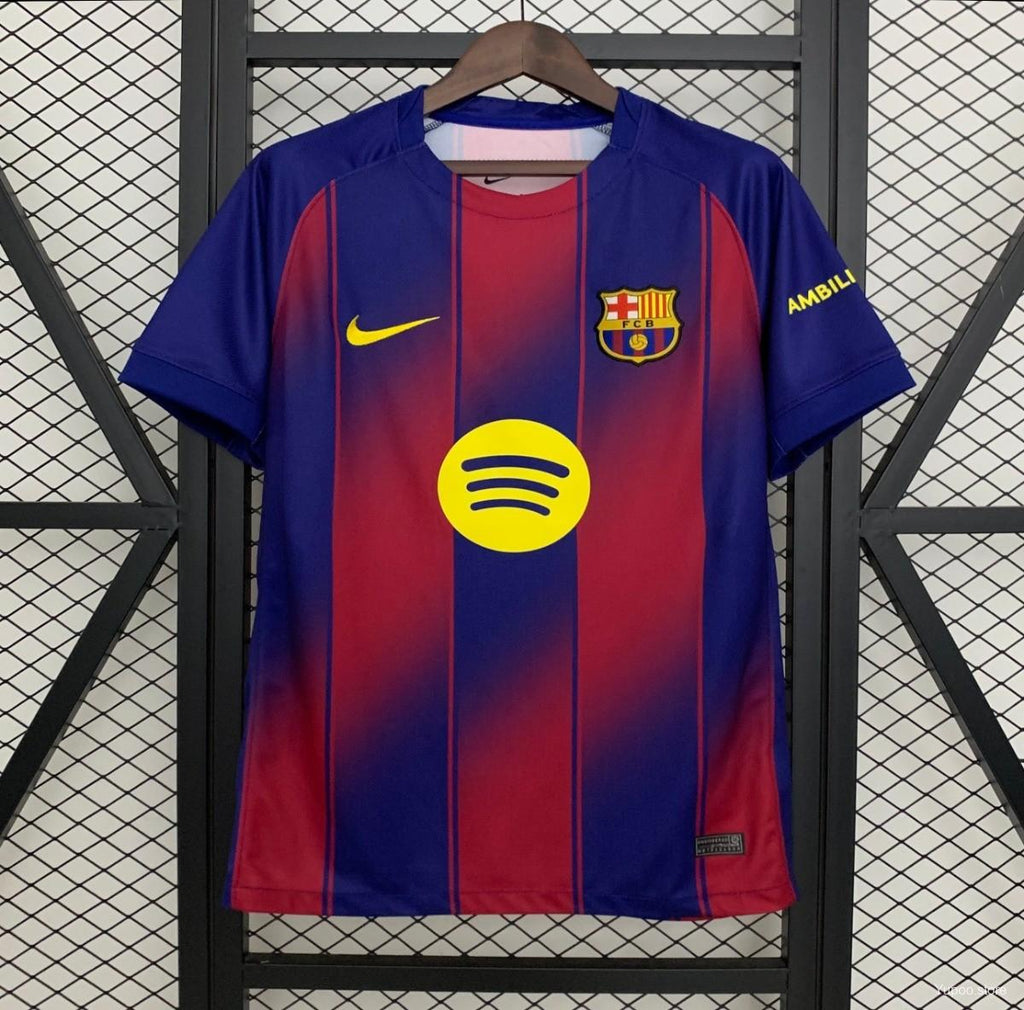 Barcelona Home Shirt 25/26 Fan Version - Adults - Free Personalisation!