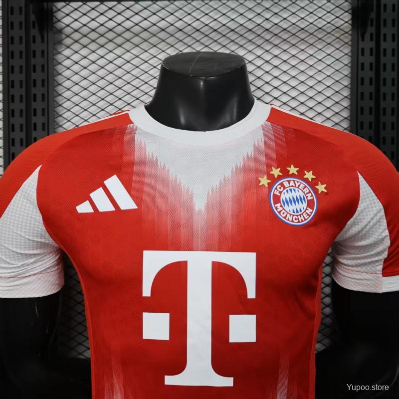 Bayern Munich Home Shirt 25/26 Fan Version - Adults - Free personalisation!