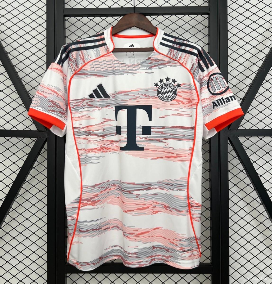 Bayern Munich Away Shirt 25/26 Fan Version - Adults - Free personalisation!