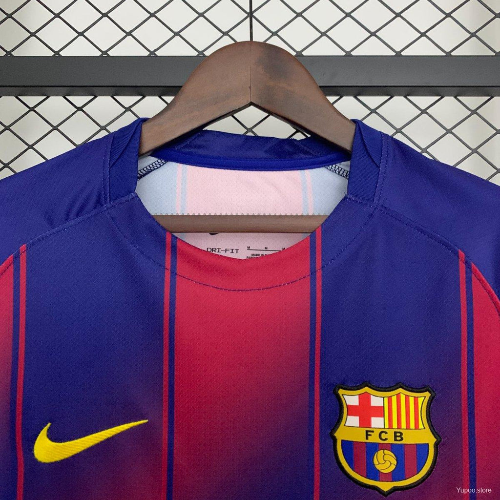Barcelona Home Shirt 25/26 Fan Version - Adults - Free Personalisation!