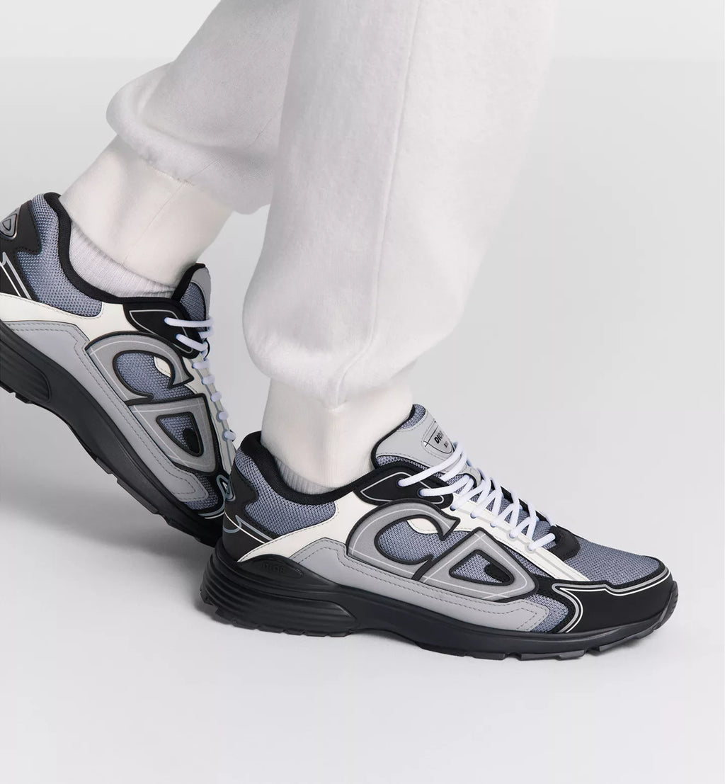 Dior B30 Mesh Blue Grey/White Trainers
