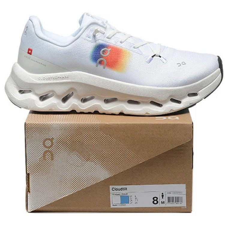 On Running Cloudtilt White Effect Trainers