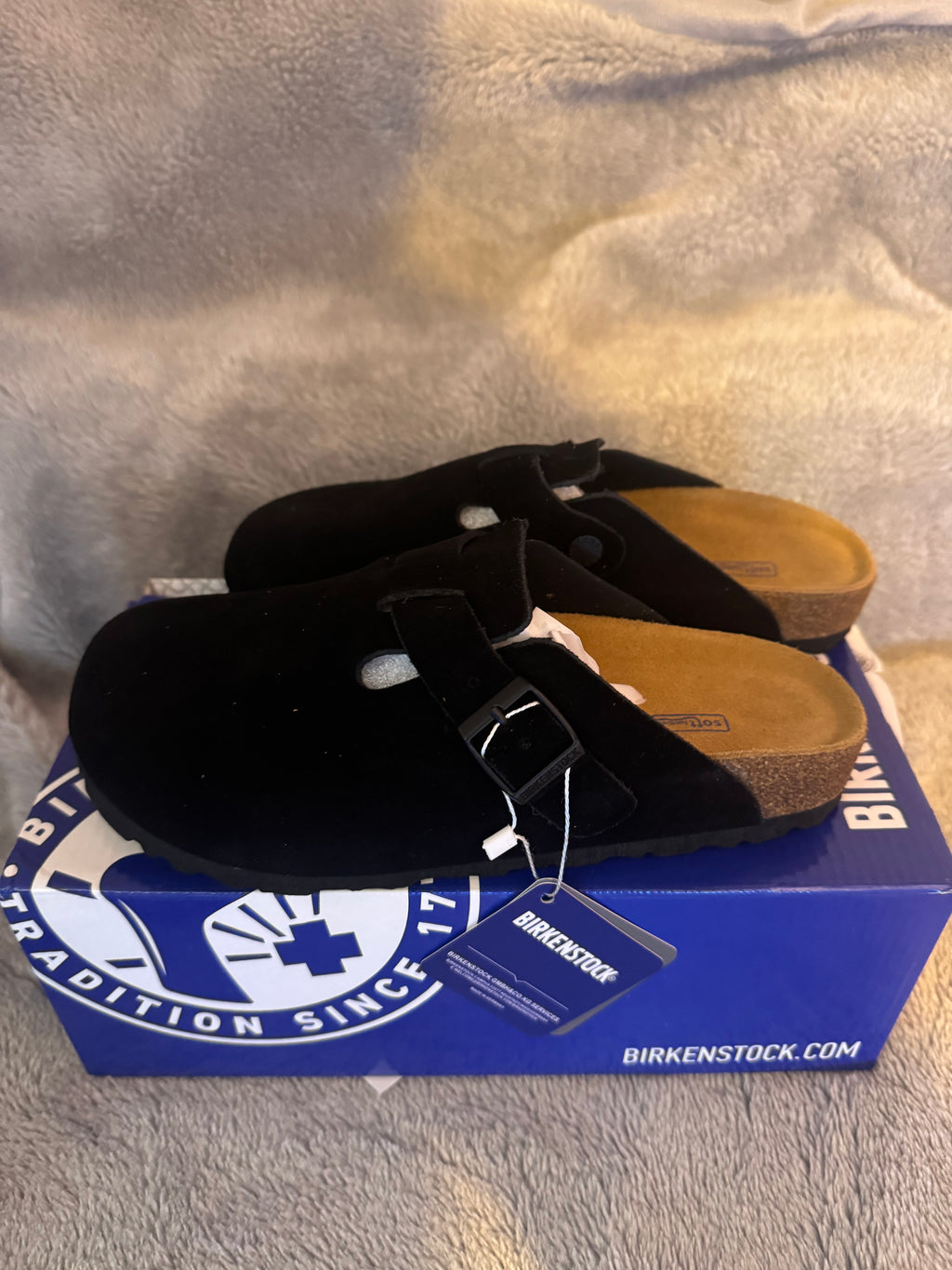 Birkenstock Boston Soft Footbed Black Clogs