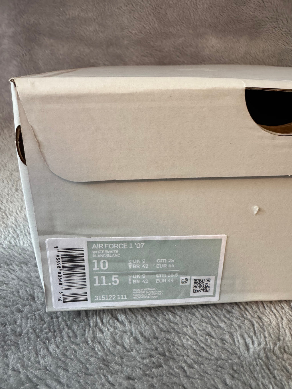 Nike Air Force 1 White Trainers