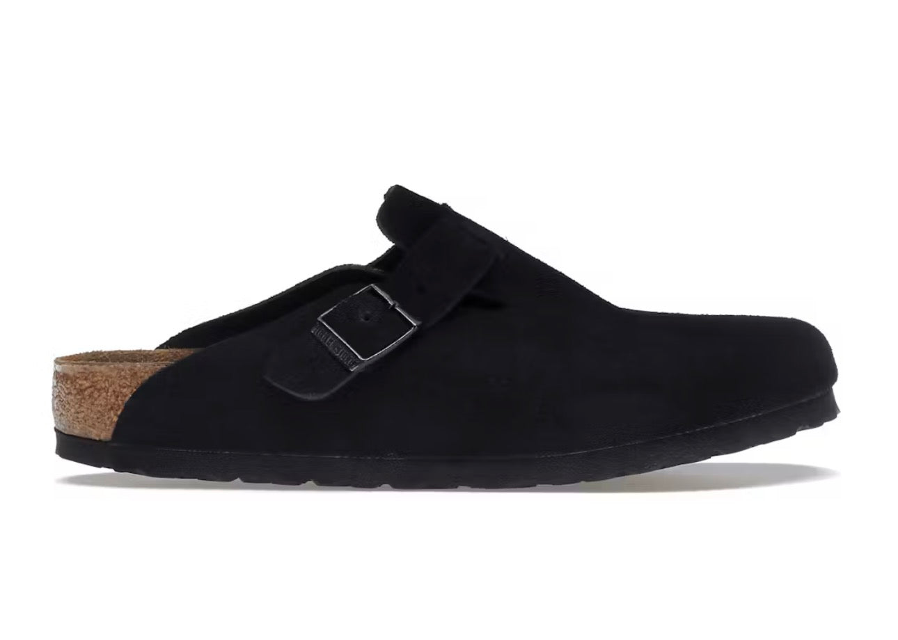 Birkenstock Boston Soft Footbed Black Clogs